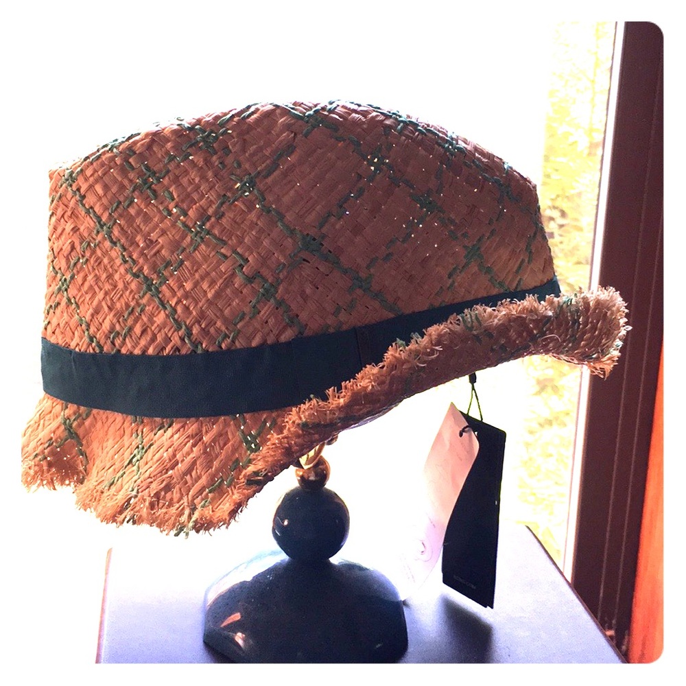 BCBG Straw Hat